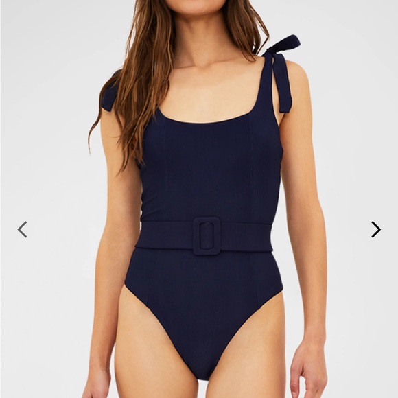 Beach Riot Tan Ribbed Swimsuit - Picture 5 of 6